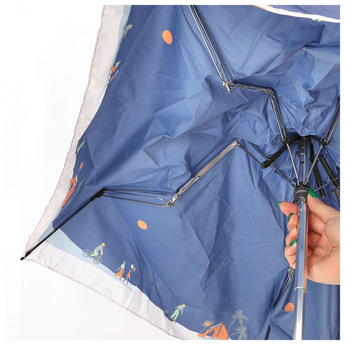 BACKYARD FAMILY「折りたたみ傘 レディース 通販 5段 折り畳み傘 ミニ 15cm コンパクト UV カラビナ付き」|傘|