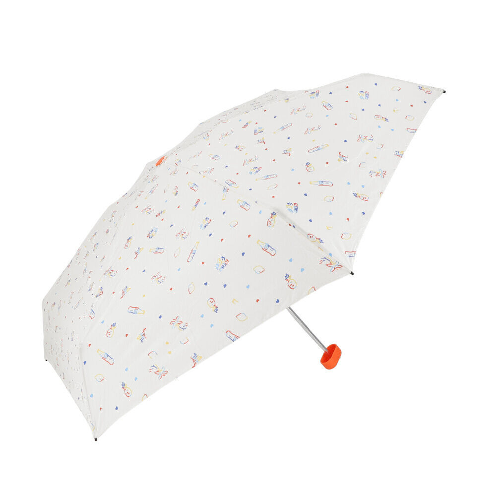 BACKYARD FAMILY「折りたたみ傘 レディース 通販 5段 折り畳み傘 ミニ 15cm コンパクト UV カラビナ付き」|傘|ベージュ4