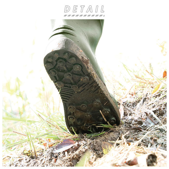 BACKYARD FAMILY「長靴 メンズ 通販 レインブーツ ロング レインシューズ ソフト スパイク スパイクブーツ」|その他|