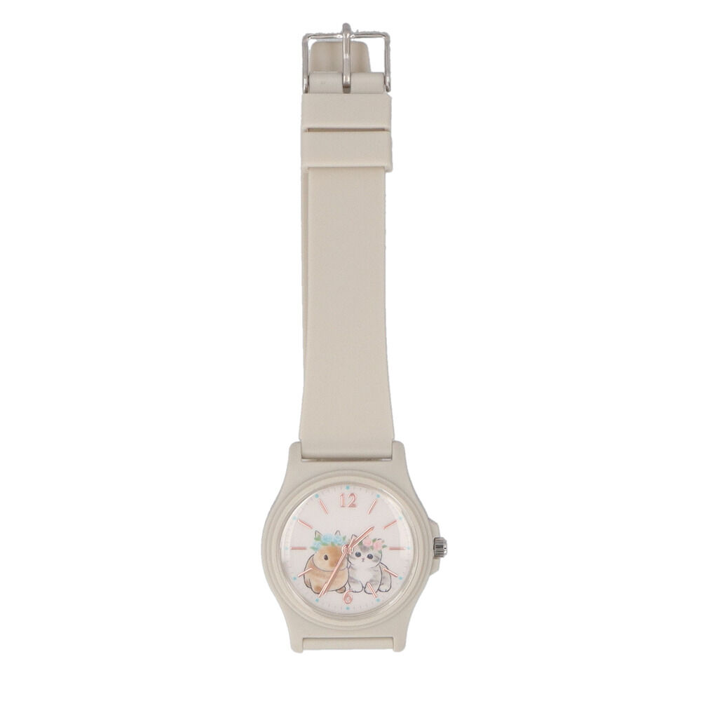 BACKYARD FAMILY「mofusand 腕時計 通販 リストウォッチ PVCウォッチ キッズ ウォッチ」|腕時計|グレー1