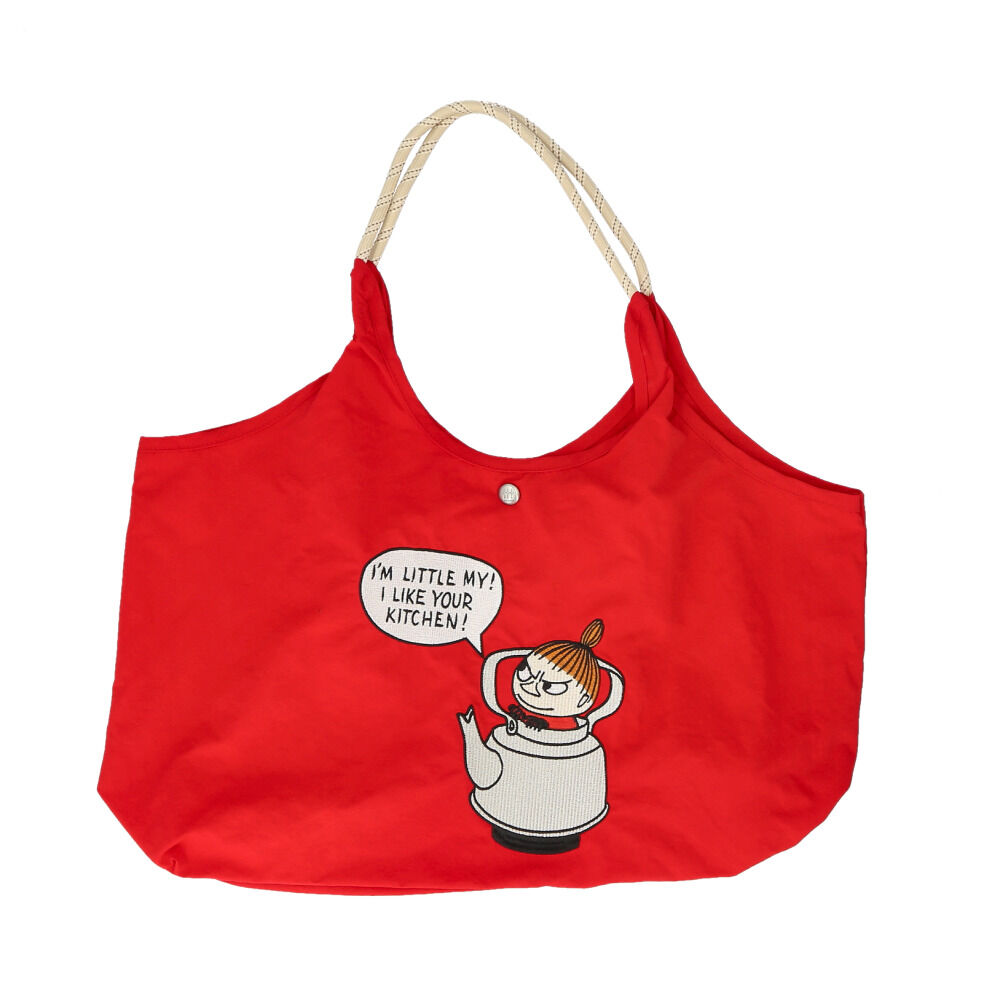 BACKYARD FAMILY「MOOMIN ムーミン トート RMPK-01 通販 サブバッグ サブバック トートバッグ」|トートバッグ|レッド1