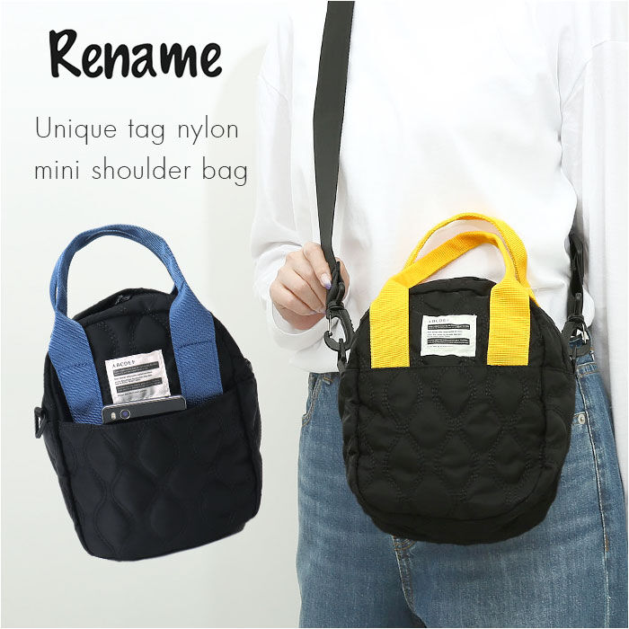 BACKYARD FAMILY「Rename バッグ 通販 ショルダーバッグ ミニショルダーバッグ ミニバッグ 斜めがけバッグ」|ショルダー・メッセンジャー|