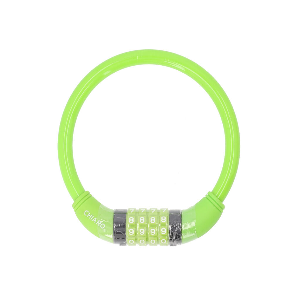 BACKYARD FAMILY「chiaro キアーロ ワイヤーロック ダイヤル式 P-4273S 通販 ナンバーセット」|その他|グリーン1