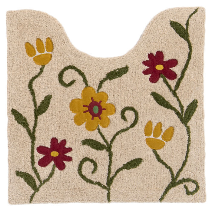 BACKYARD FAMILY「シビラ トイレマット Sybilla 通販 トイレ マット のみ 大きめ 60&times;60cm 洗える」|トイレタリー・ランドリーグッズ|