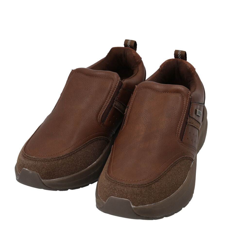BACKYARD FAMILY「EDWIN 防水 スニーカー EDW7370 通販 スリッポン エドウィン 靴 メンズ」|スリッポン|ブラウン1