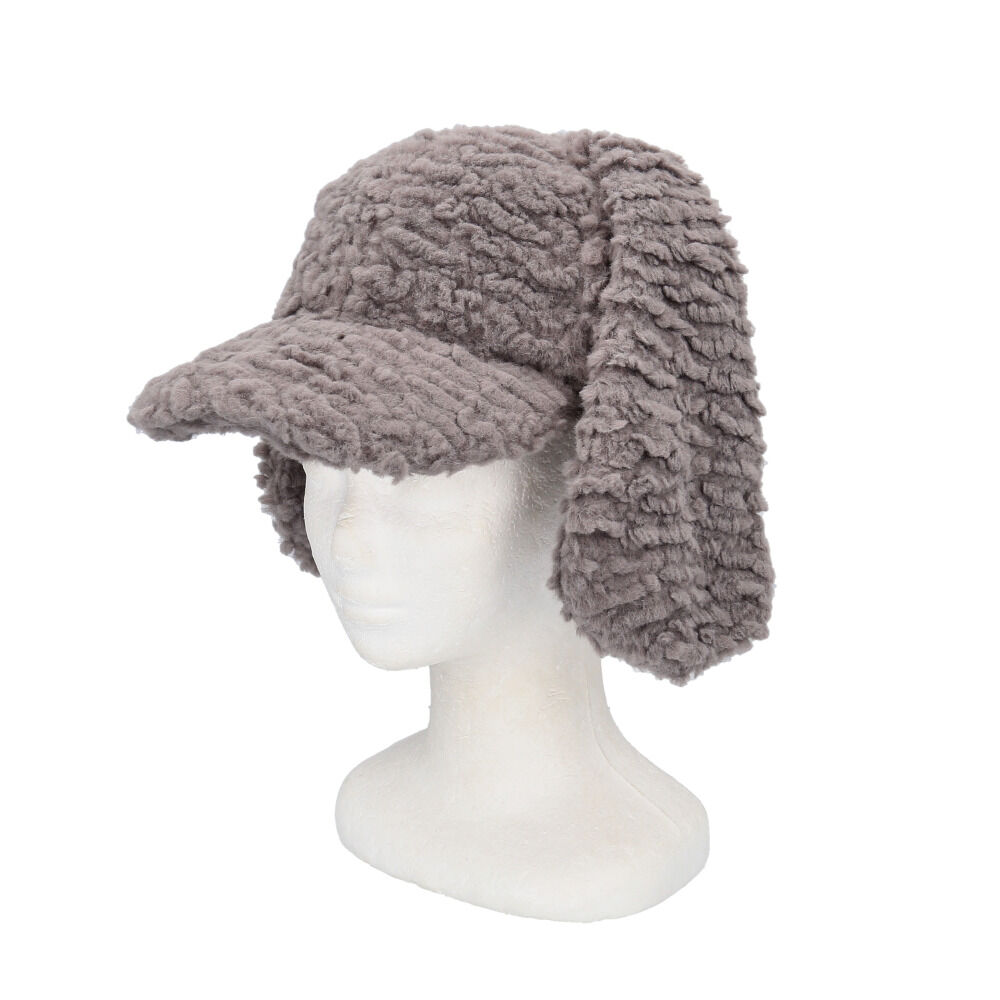 BACKYARD FAMILY「うさ耳 帽子 通販 キャップ ぼうし レディース帽子 レディース 女性 女の子 冬小物 秋冬」|キャップ・キャスケット|グレー1