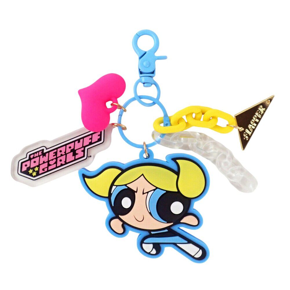BACKYARD FAMILY「パワーパフガールズ キーホルダー 通販 The Powerpuff Girls グッズ」|チャーム・キーホルダー|ブルー1