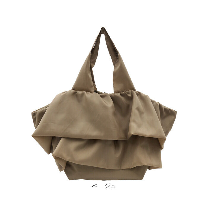 BACKYARD FAMILY「トートバッグ フリルバッグ 通販 レディース かわいい バッグ バック かばん カバン 手提げ」|トートバッグ|