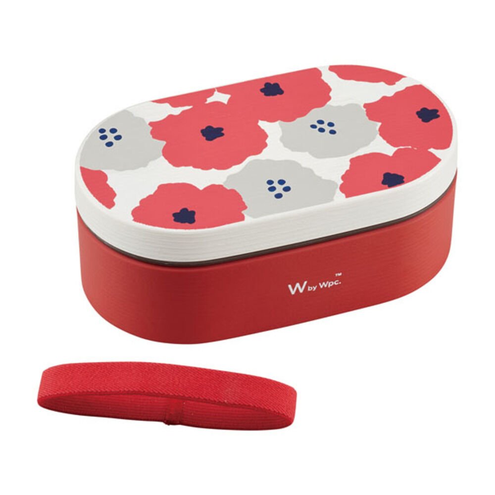 BACKYARD FAMILY「wpc ワールドパーティ ランチボックス 1段 通販 お弁当箱 弁当箱 一段 北欧 WPC」|食器・キッチングッズ|レッド1