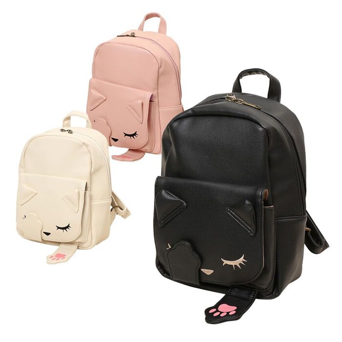 BACKYARD FAMILY「リュック ねこ 通販 ミニリュック デイパック バックパック 猫モチーフ ミニリュックサック」|リュック|