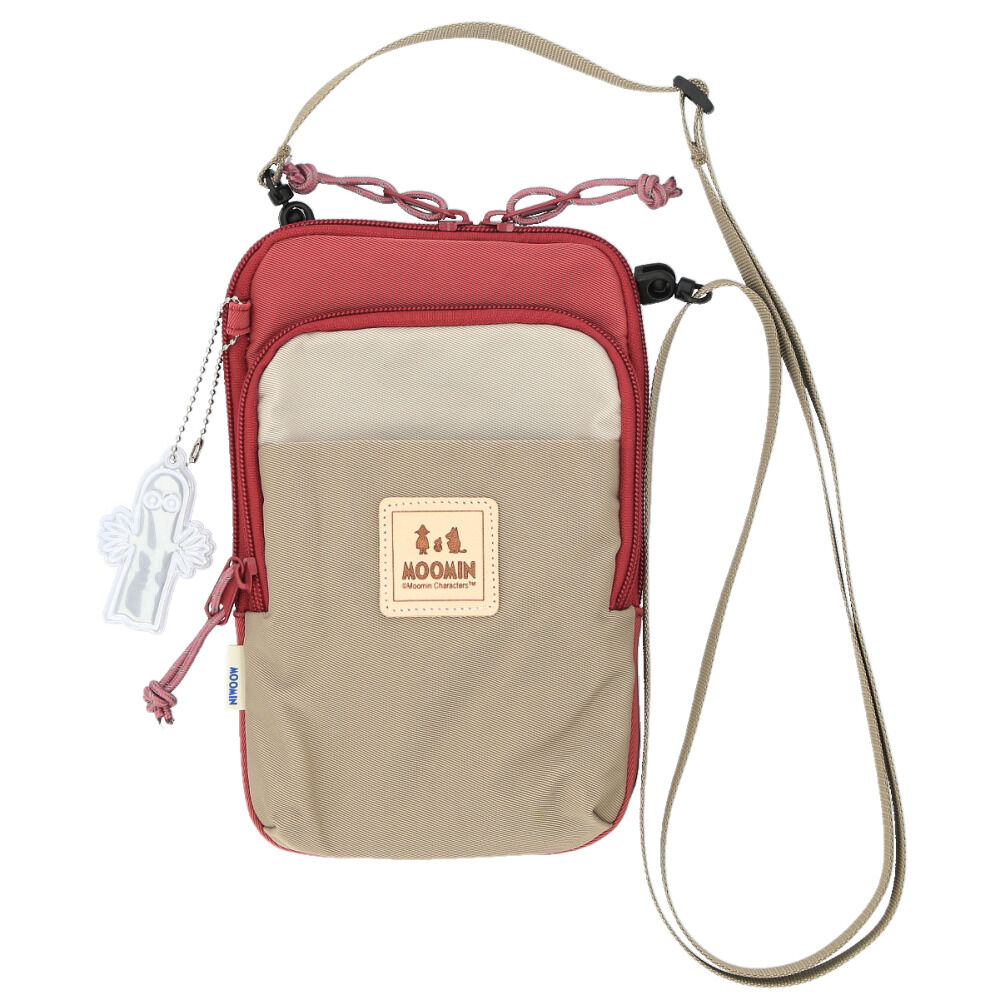 BACKYARD FAMILY「ムーミン ショルダー バッグ RMNL-01 通販 ショルダーバッグ ショルダーバック」|ショルダー・メッセンジャー|レッド1