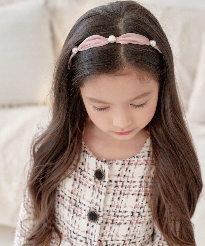 BACKYARD FAMILY「Rora カチューシャ 通販 パール リボン 48522102 髪飾り ヘッドドレス 子供 女の子」|その他|