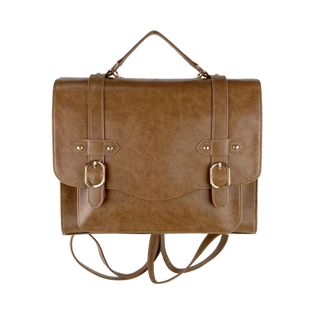 BACKYARD FAMILY「サッチェルバッグ リュック 通販 リュックサック サッチェルバック レディースバッグ レディース」|リュック|ブラウン1