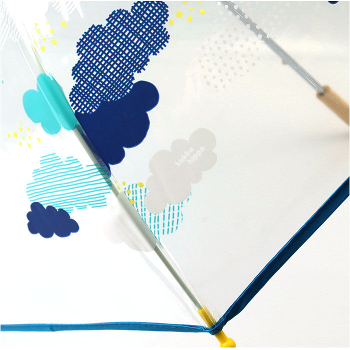 BACKYARD FAMILY「クッカヒッポ 長傘 kukka hippo 通販 ビニール傘 ビニール 傘 透明 クリアアンブレラ」|傘|