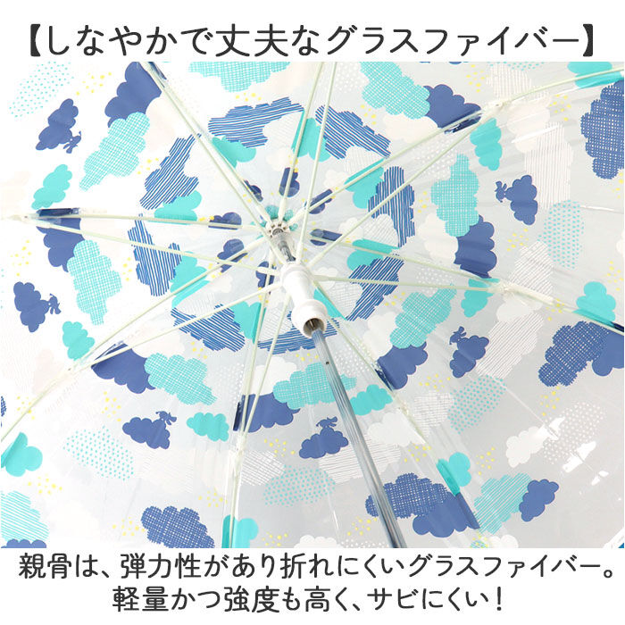 BACKYARD FAMILY「クッカヒッポ 長傘 kukka hippo 通販 ビニール傘 ビニール 傘 透明 クリアアンブレラ」|傘|