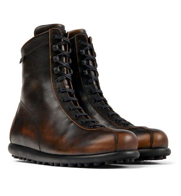 CAMPER「[カンペール] PELOTAS ARIEL / ハイカットシューズ」|ロングブーツ|ブラック