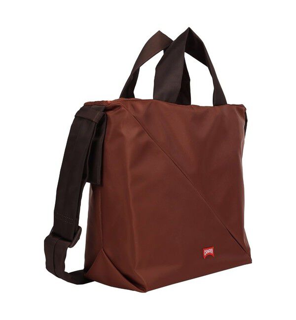 CAMPER「[カンペール] Gemini トートバッグ」|ショルダー・メッセンジャー|チョコレートブラウン