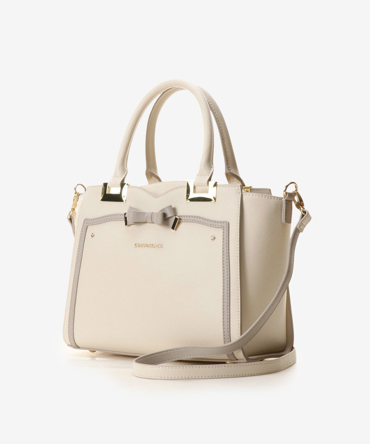 Samantha Vega「ソリッドリボントートバッグ」|ハンドバッグ|