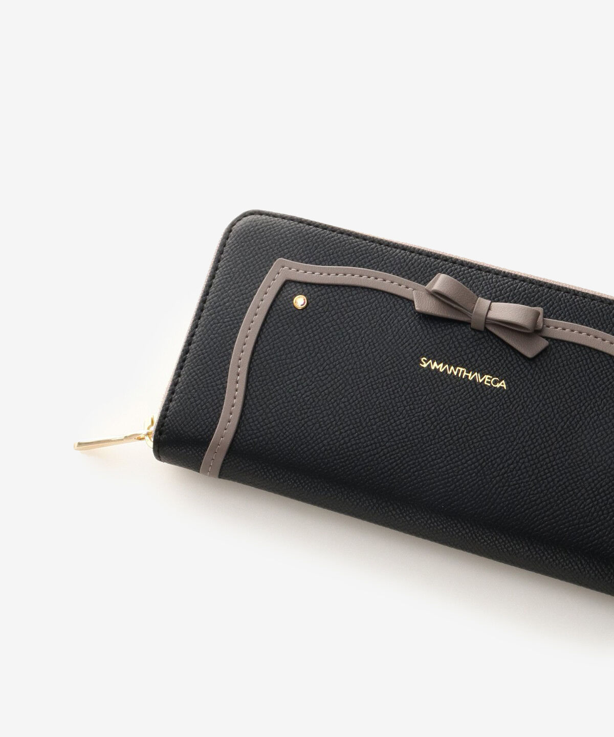 Samantha Vega「ソリッドリボン長財布」|財布|