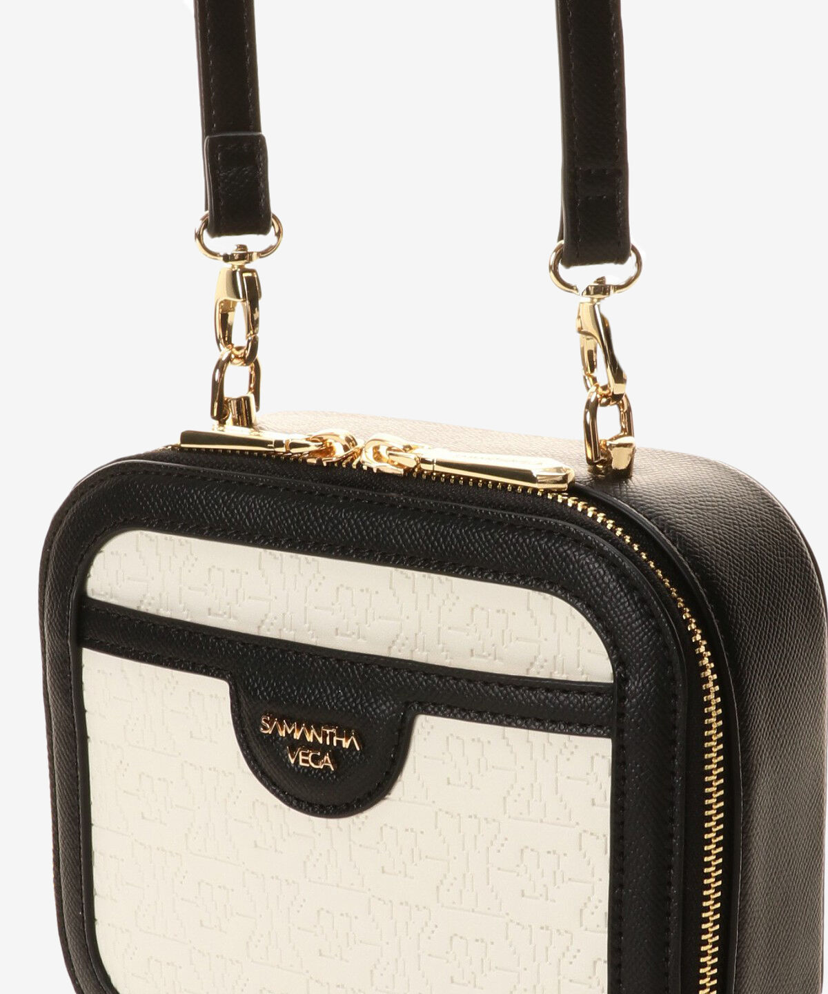 Samantha Vega「ロゴ型押しショルダーバッグ」|ショルダー・メッセンジャー|