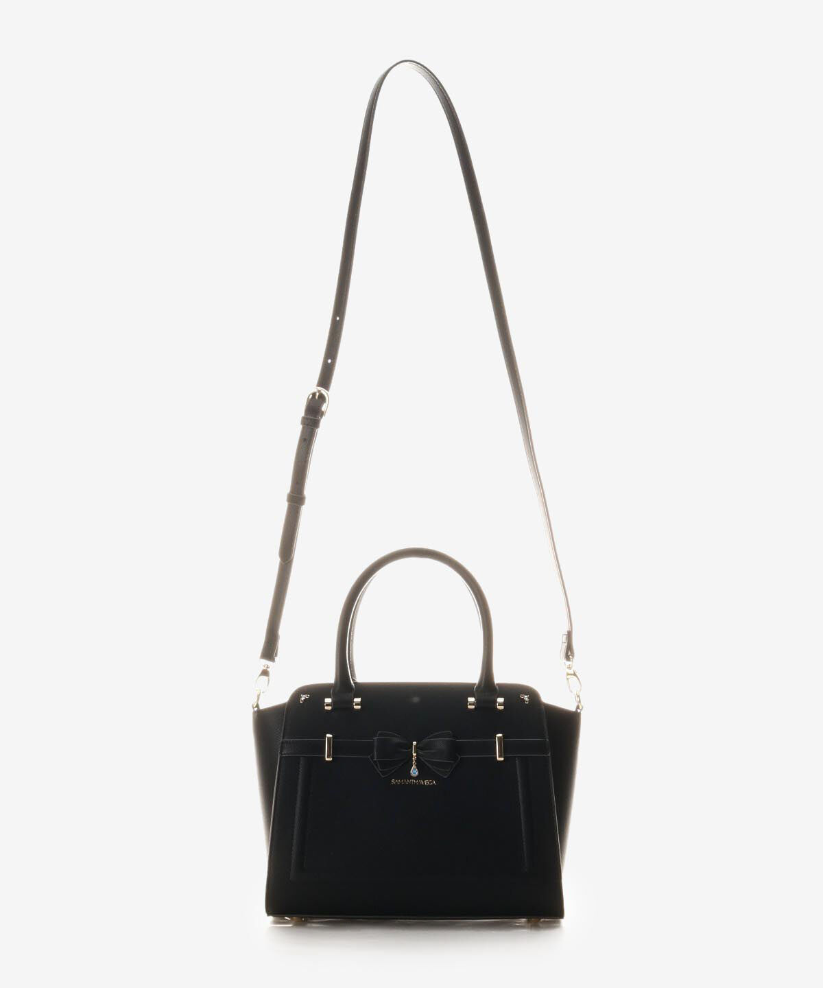 Samantha Vega「アクセントリボントートバッグ」|ハンドバッグ|