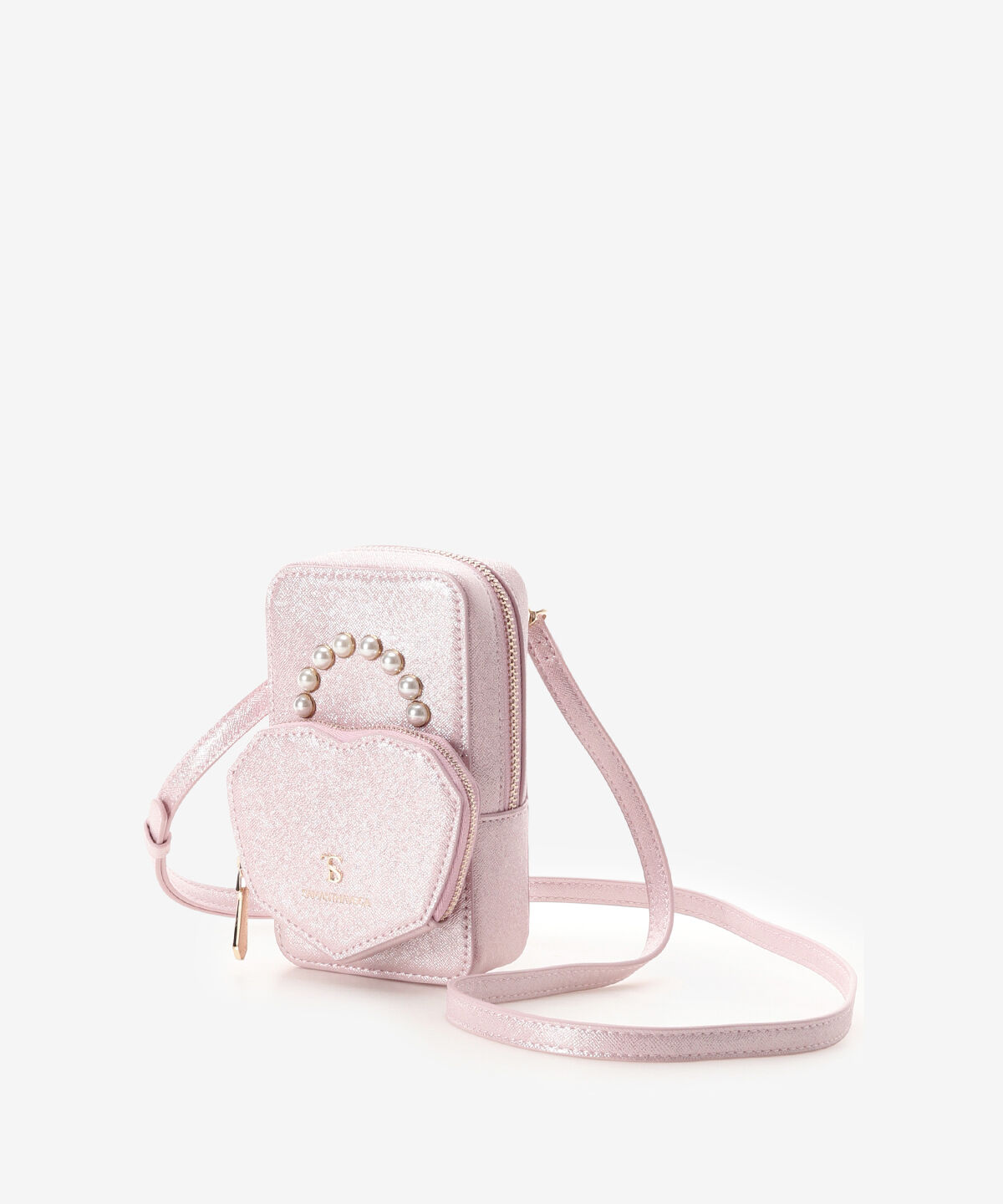 Samantha Vega「ハートパールスマホショルダーバッグ」|ショルダー・メッセンジャー|