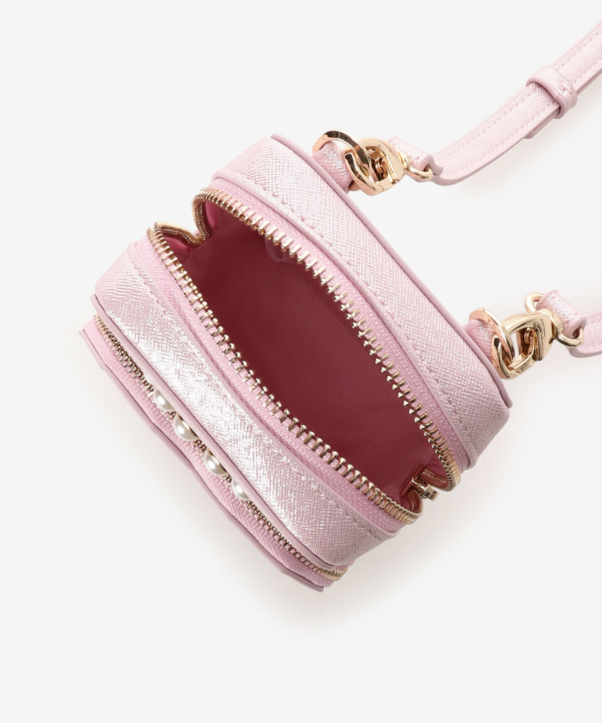 Samantha Vega「ハートパールスマホショルダーバッグ」|ショルダー・メッセンジャー|