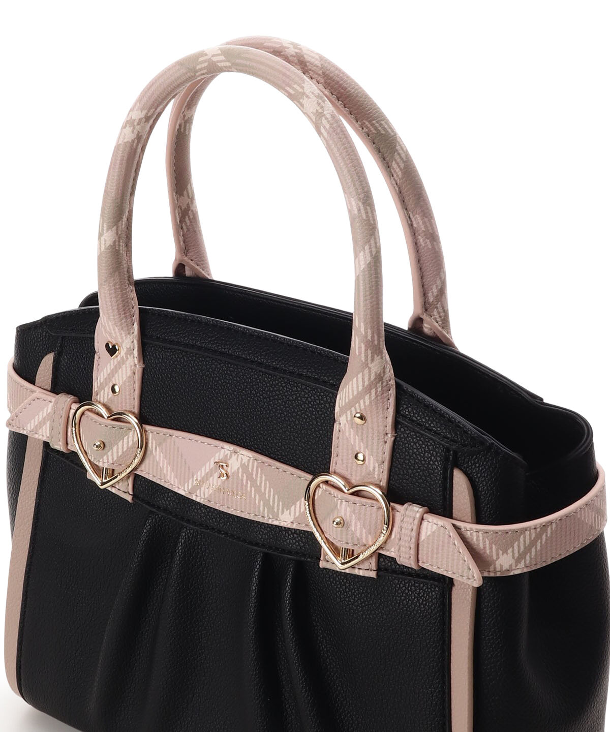 Samantha Vega「チェックハートベルトハンドバッグ」|ハンドバッグ|