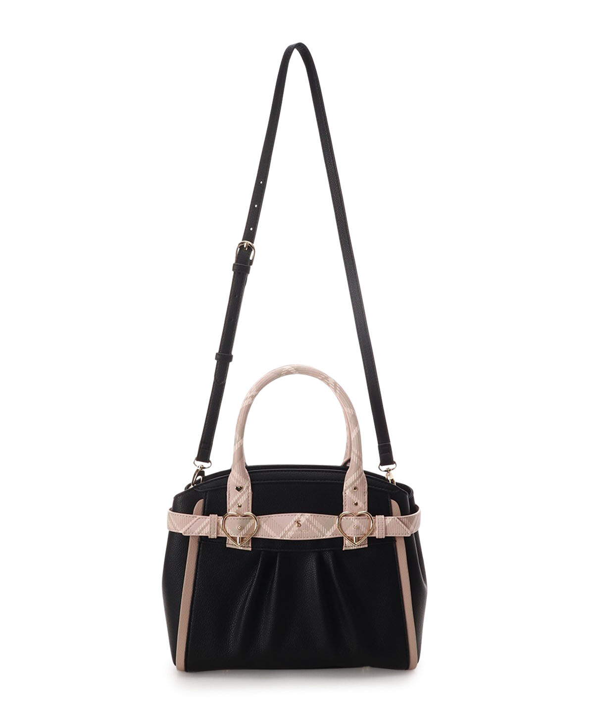 Samantha Vega「チェックハートベルトハンドバッグ」|ハンドバッグ|