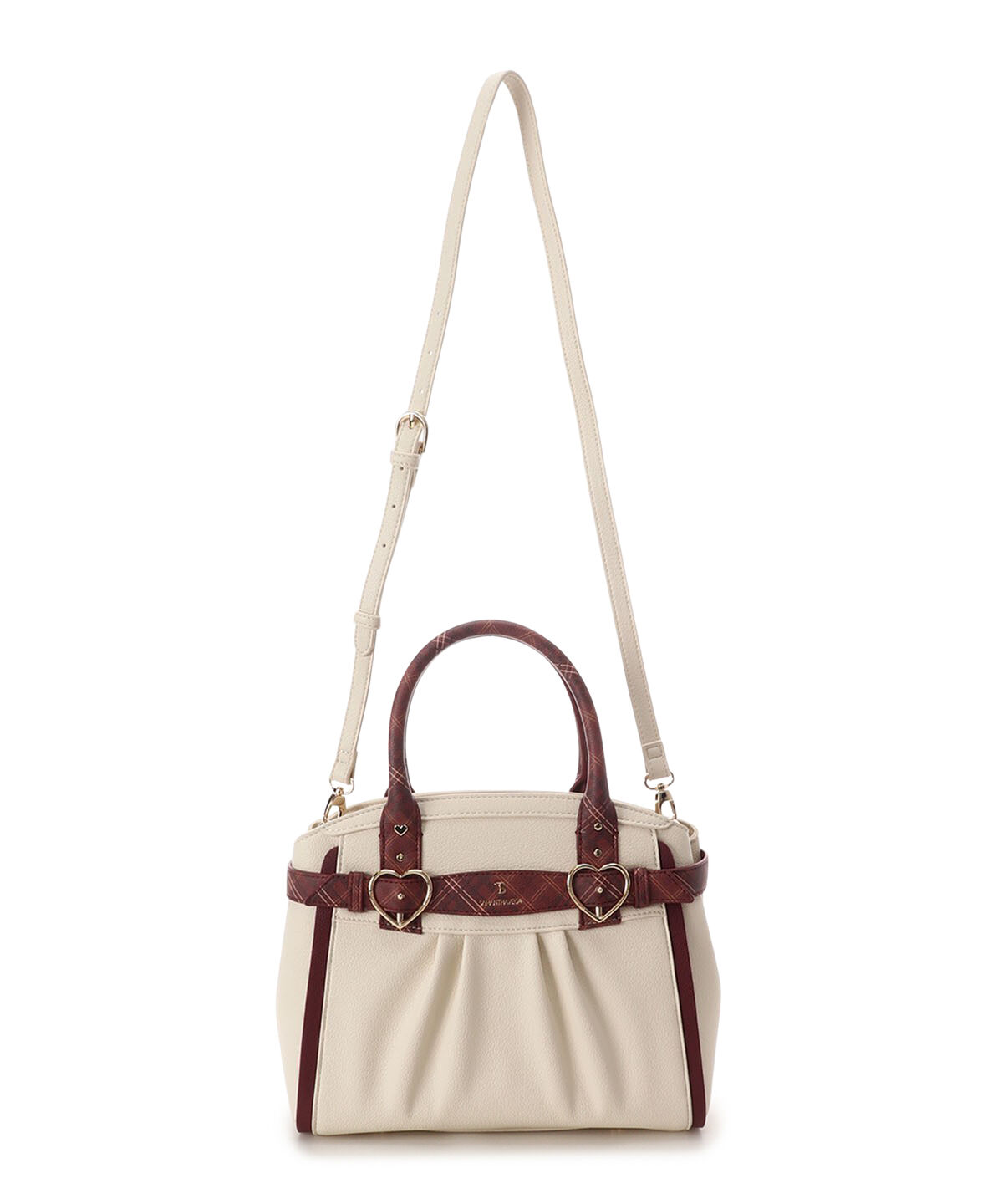 Samantha Vega「チェックハートベルトハンドバッグ」|ハンドバッグ|