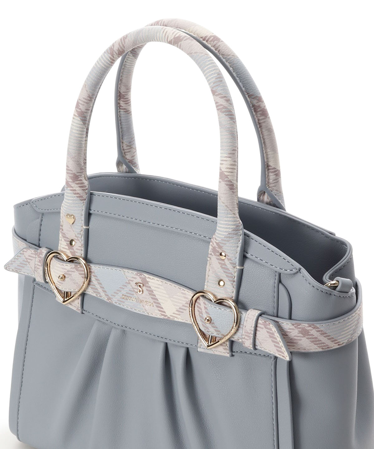 Samantha Vega「チェックハートベルトハンドバッグ」|ハンドバッグ|