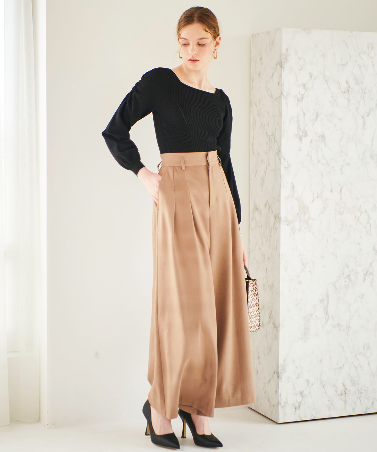 アンドクチュール「スーパーワイドパンツ」|その他|