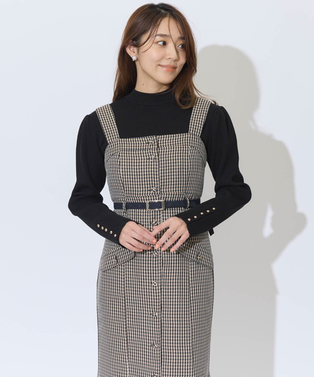 アンドクチュール「ジャガードジャンスカ」|ワンピース|