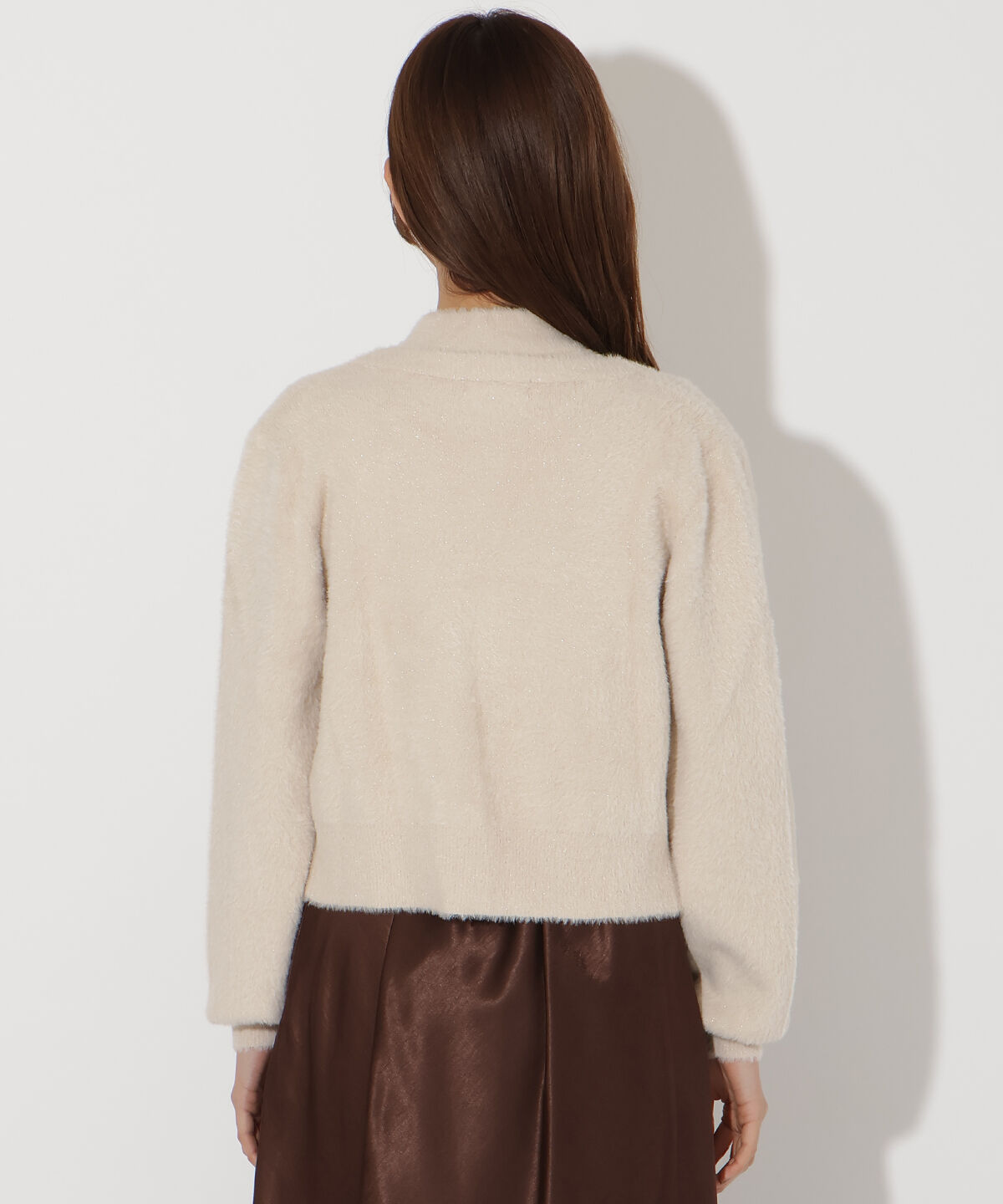 アンドクチュール「フェザーニットアンサンブル」|カーディガン|