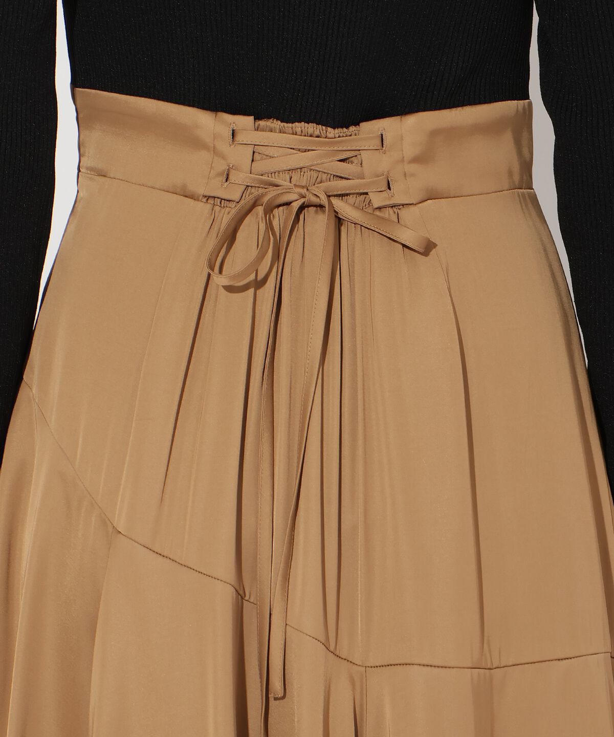 アンドクチュール「アシメスカートドッキングワンピース」|ワンピース|