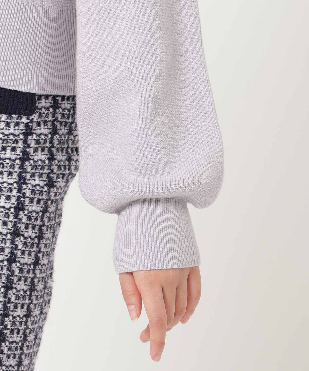 REDYAZEL「肩あきアシメタートルニット」|ニット・セーター|