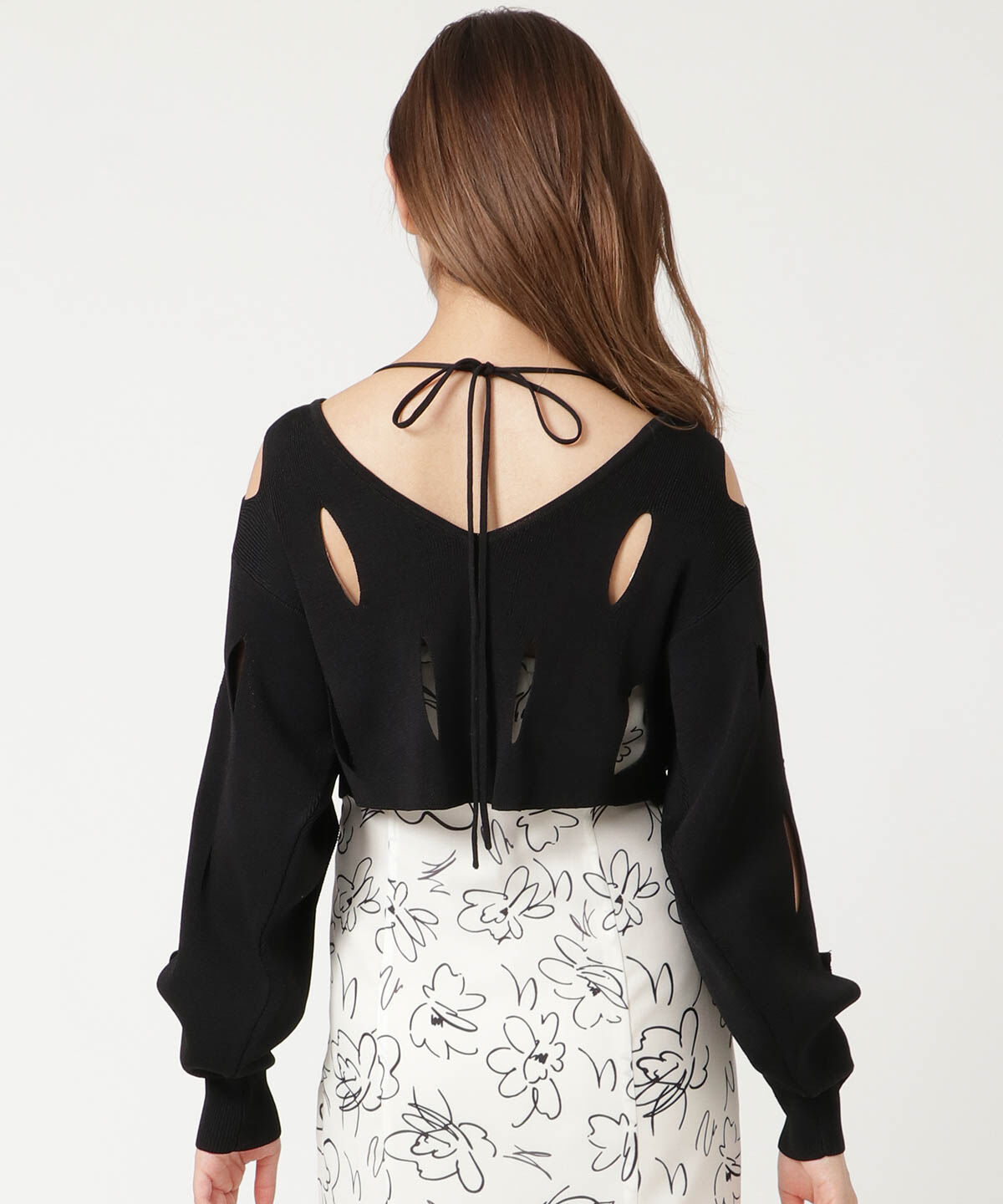 REDYAZEL「カットアウトニット」|ニット・セーター|