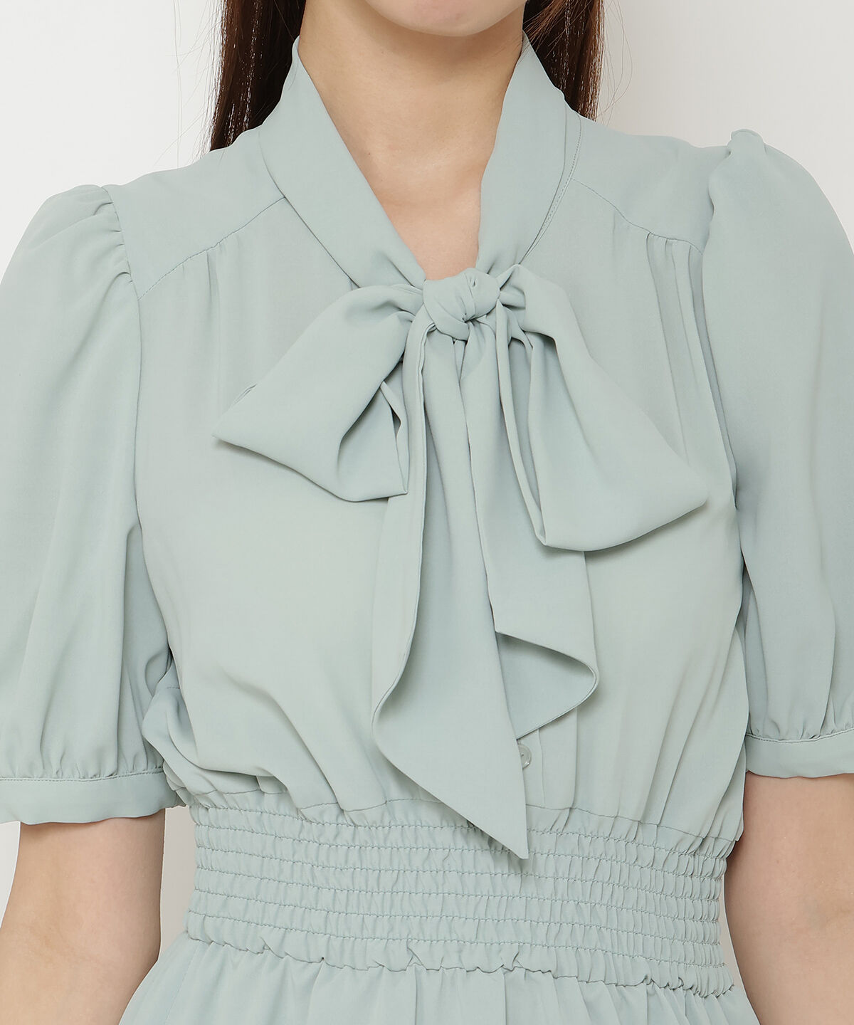 REDYAZEL「リボンタイティアードワンピース」|ワンピース|