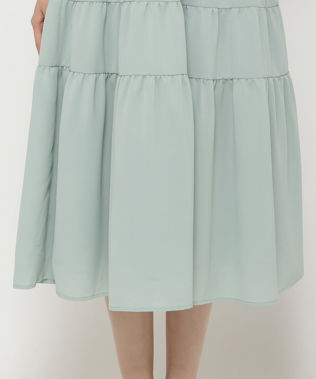 REDYAZEL「リボンタイティアードワンピース」|ワンピース|