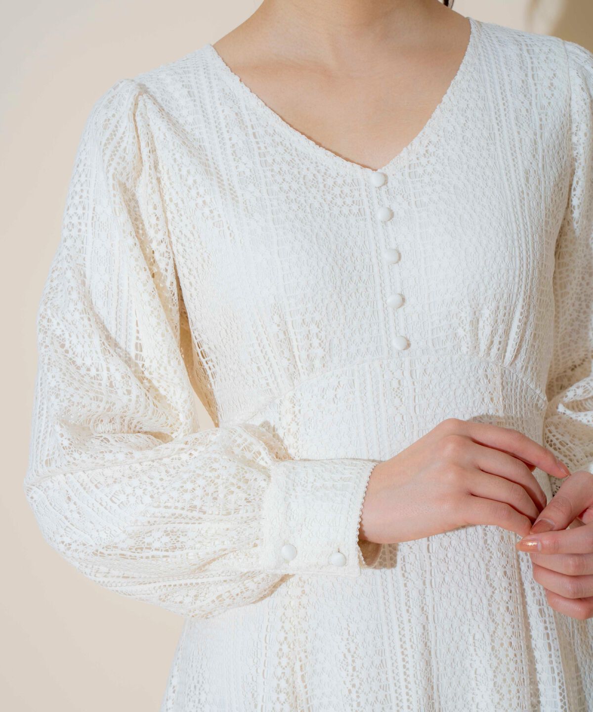 WILLSELECTION「レースフレアワンピース」|ワンピース|