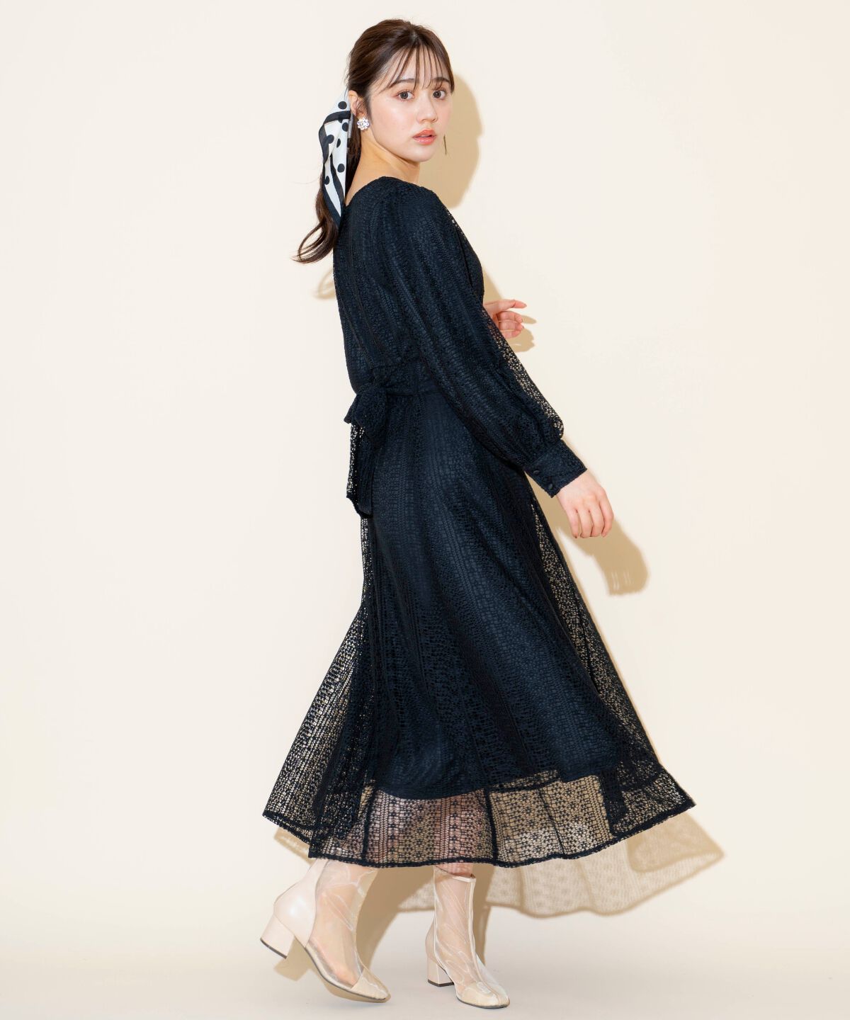 WILLSELECTION「レースフレアワンピース」|ワンピース|