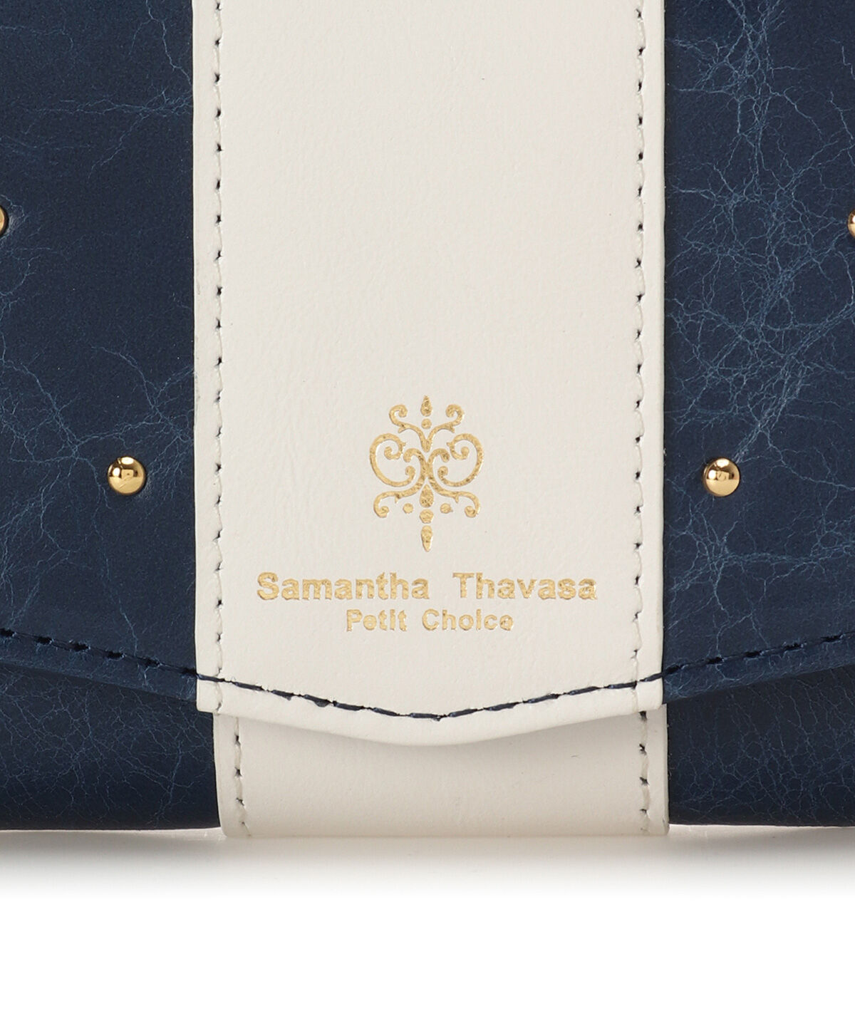 Samantha Thavasa Petit Choice「バイカラープルアップレザー マルチケース」|コインケース|