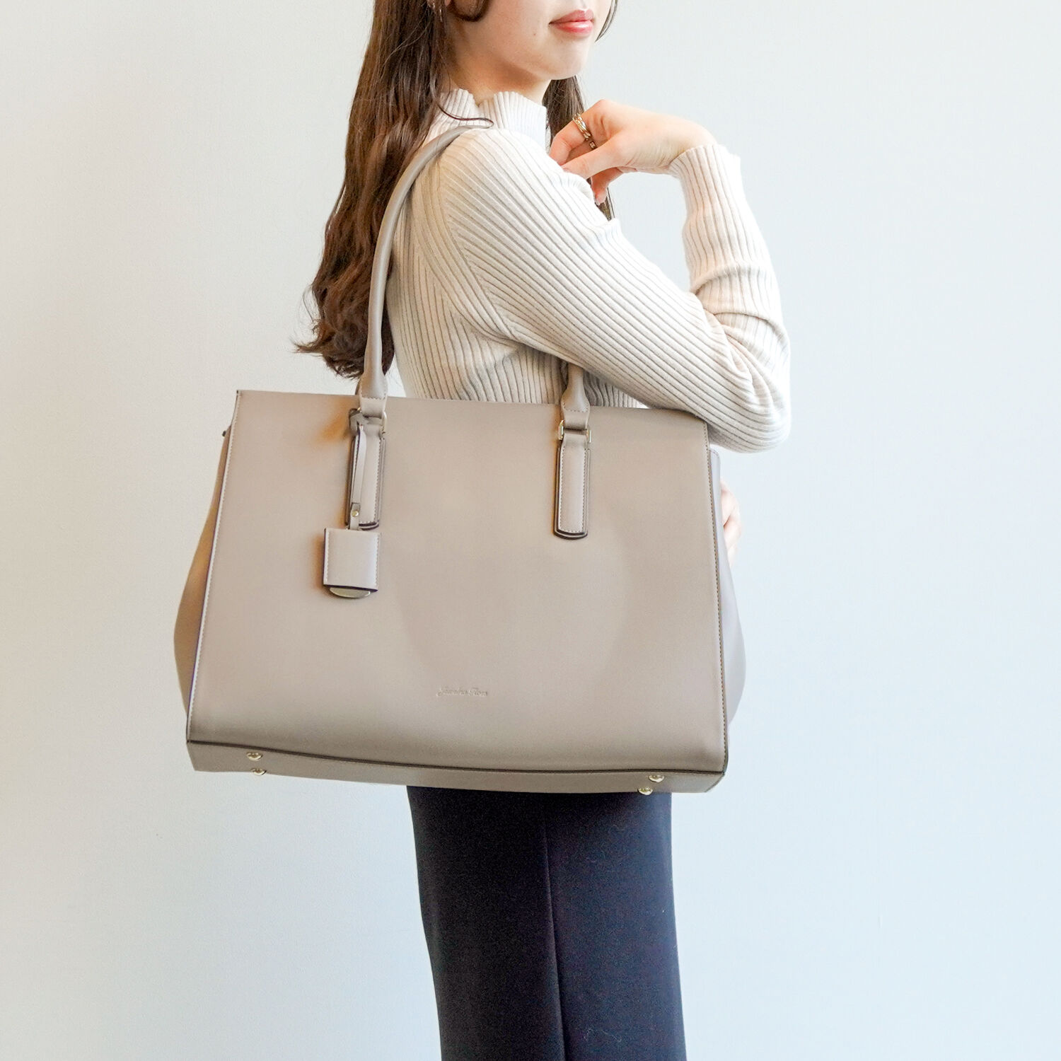 Jewelna Rose「Jewelna Rose OLバッグ エト トートバッグ 横型 A4サイズ 13.3インチPC収納 11931」|トートバッグ|