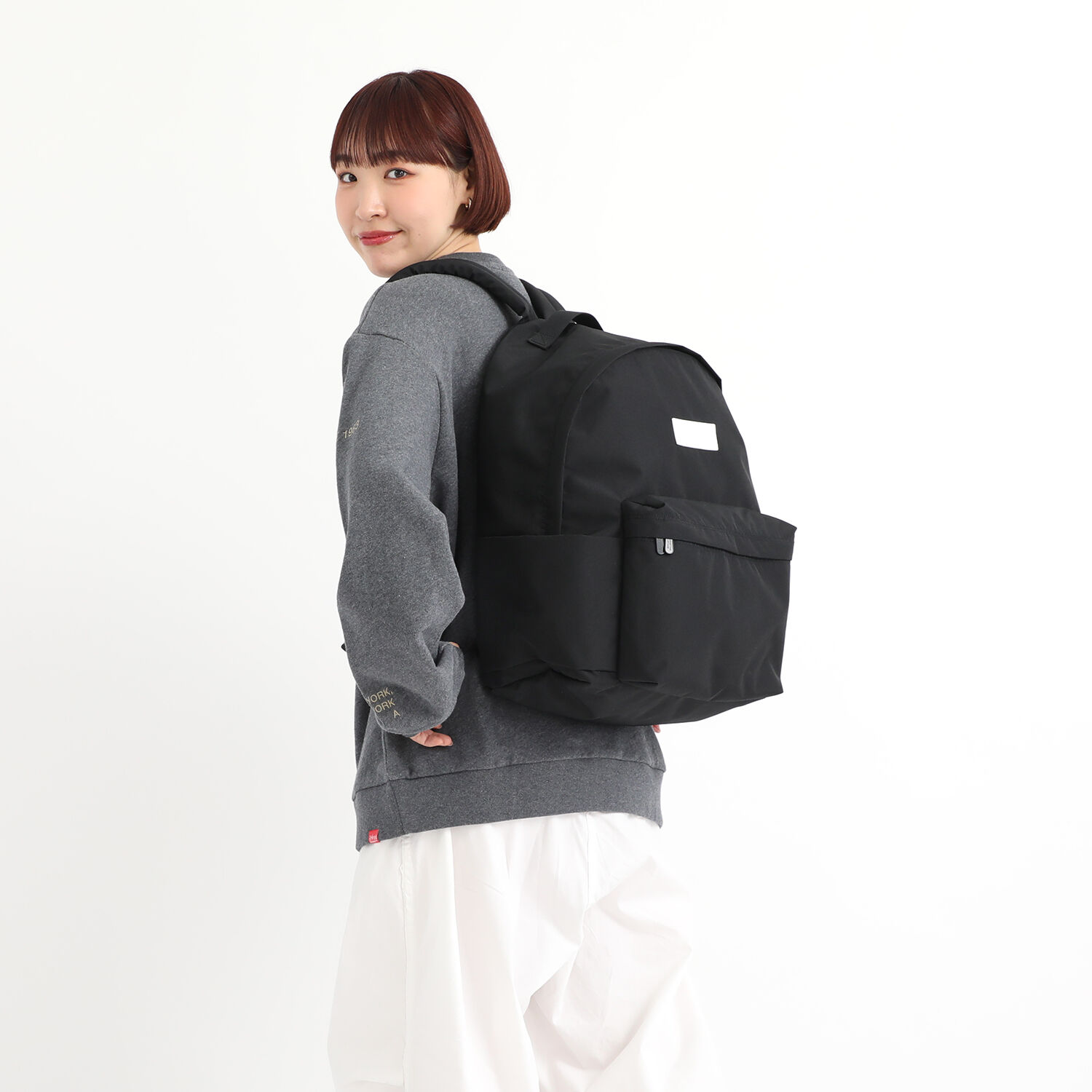Manhattan Portage「BIG APPLE BACKPACK(XL) 300P CORDURA(R) ECO SHEEN VOL.2」|リュック|BLK