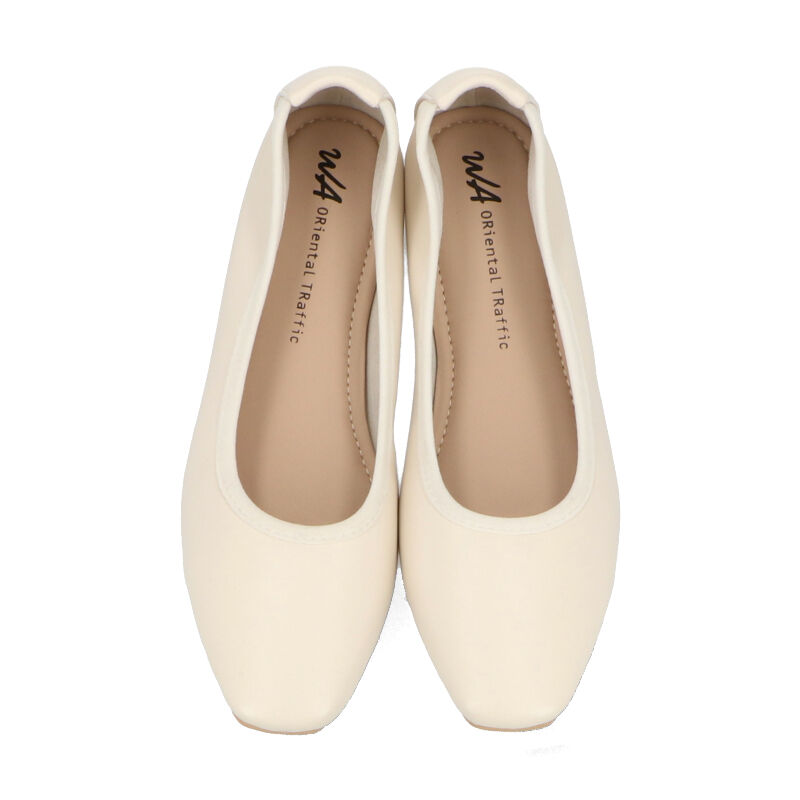 ORiental TRaffic「【WEB限定】ポケッタブルスクエアトゥパンプス/R-4005」|パンプス|