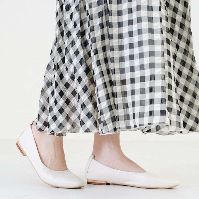 ORiental TRaffic「【WEB限定】ポケッタブルスクエアトゥパンプス/R-4005」|パンプス|