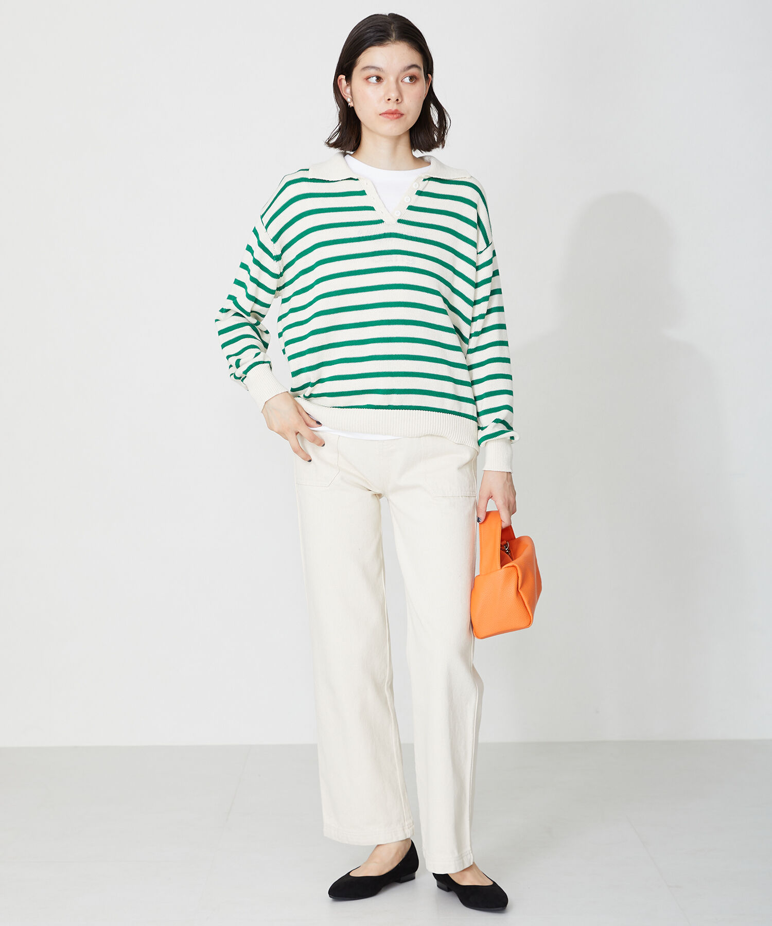 ORiental TRaffic「【跳べるパンプス/シリーズ累計１５０万足突破】プレーン フラット ヒール/R-3212 パンプス」|パンプス|