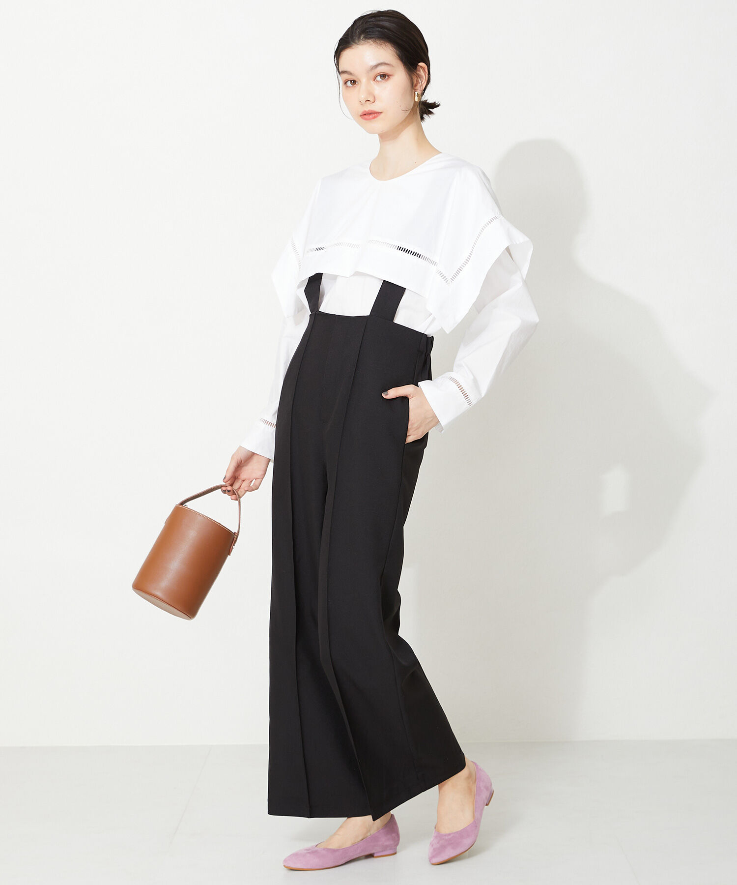 ORiental TRaffic「【跳べるパンプス/シリーズ累計１５０万足突破】プレーン フラット ヒール/R-3212 パンプス」|パンプス|