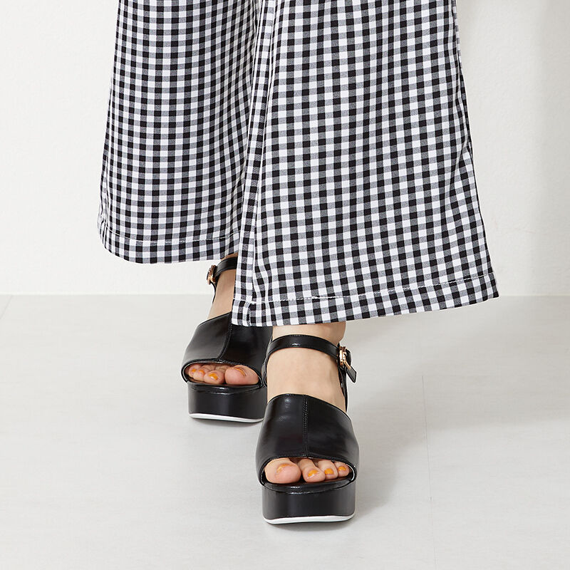 ORiental TRaffic「【アウトレット価格】甲深ベルトウエッジサンダル/31245」|サンダル|