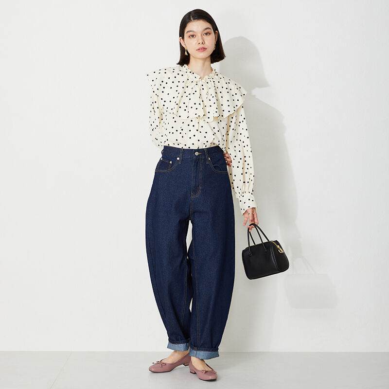 WA Oriental TRaffic「スクエアトゥフラットバレエシューズ/32306」|パンプス|